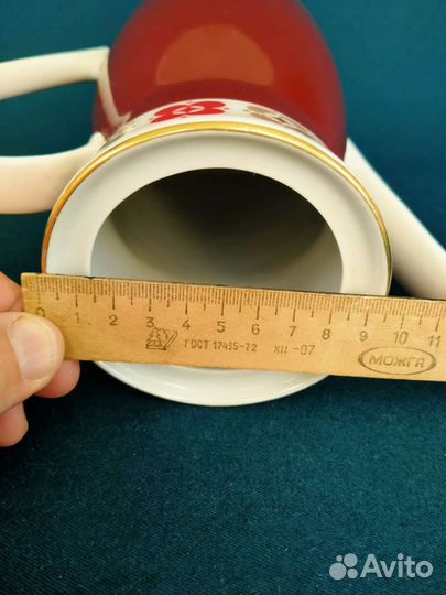 Фарфоровый кофейник гдр