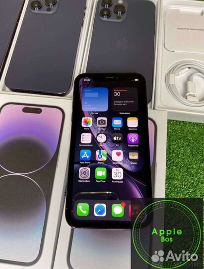 iPhone Xr в корпусе 14 pro