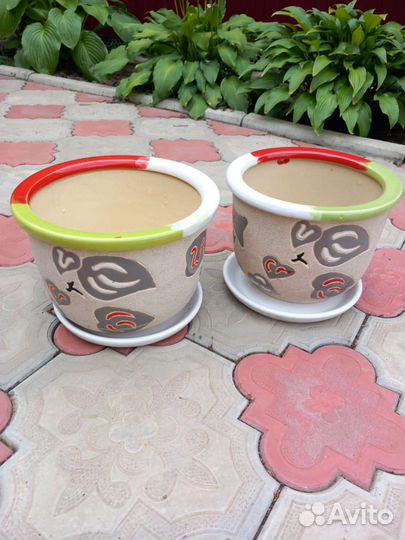 Керамические кашпо