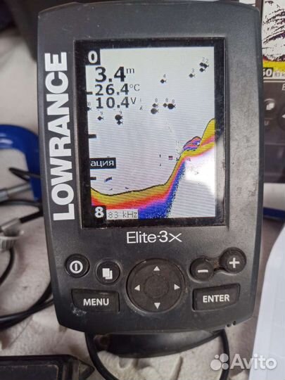 Эхолот lowrance elite 3x