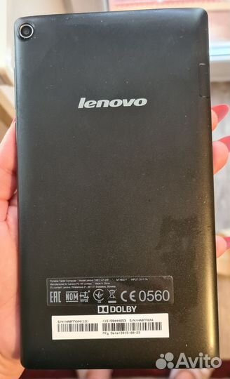 Планшет lenovo tab 2 A7 - 20 F