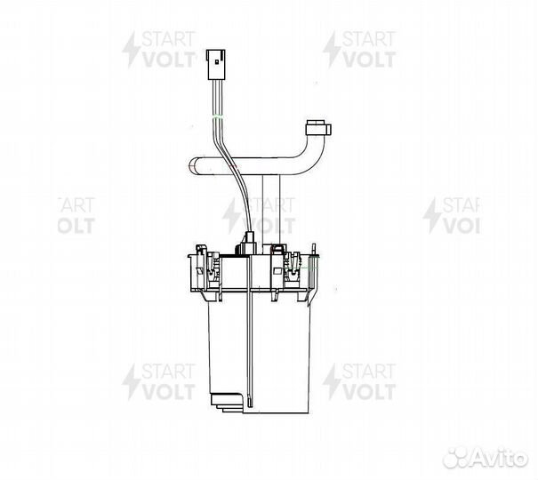 Модуль топливного насоса Opel Astra G