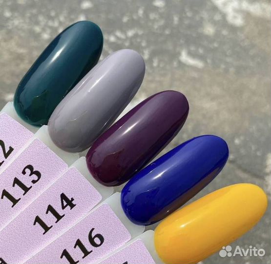 Набор гель лаков 5 шт