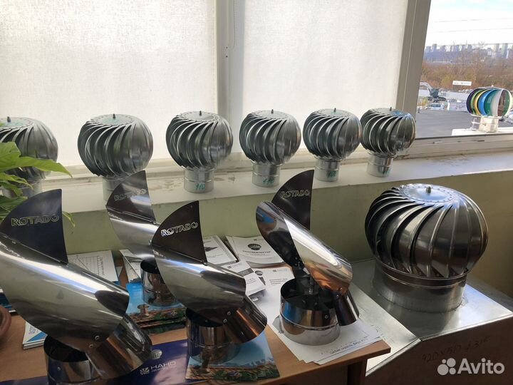 Дымодефлектор, дефлектор для печи турбодефлектор