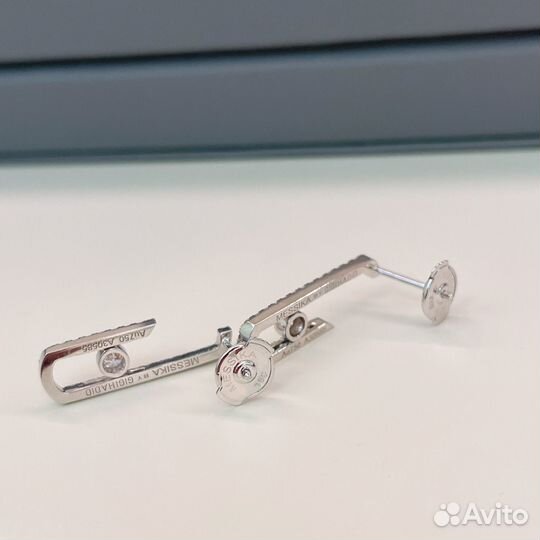 Messika серьги из золота 750 пробы и бриллиантов