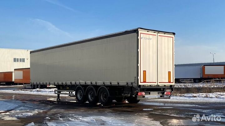 Полуприцеп шторный Тонар T3-13 (9888), 2024