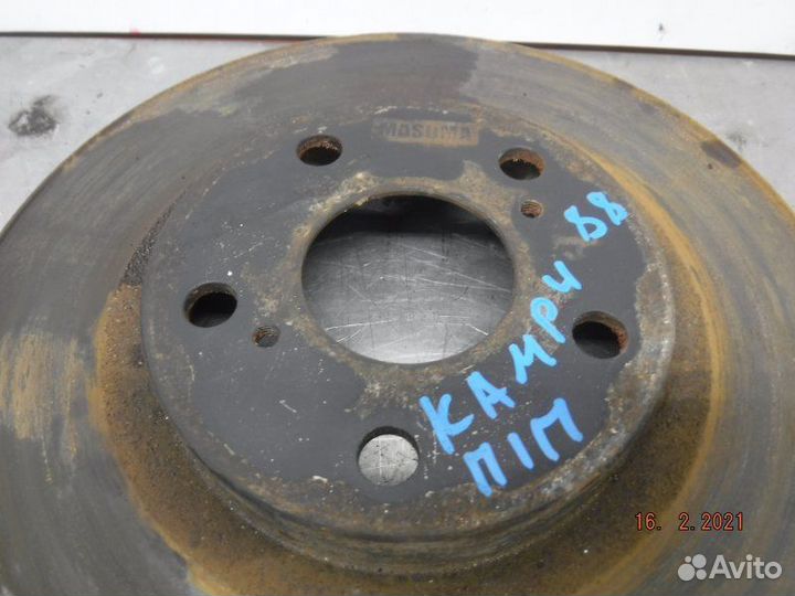 Тормозной диск передний правый Toyota Camry 50 2AR