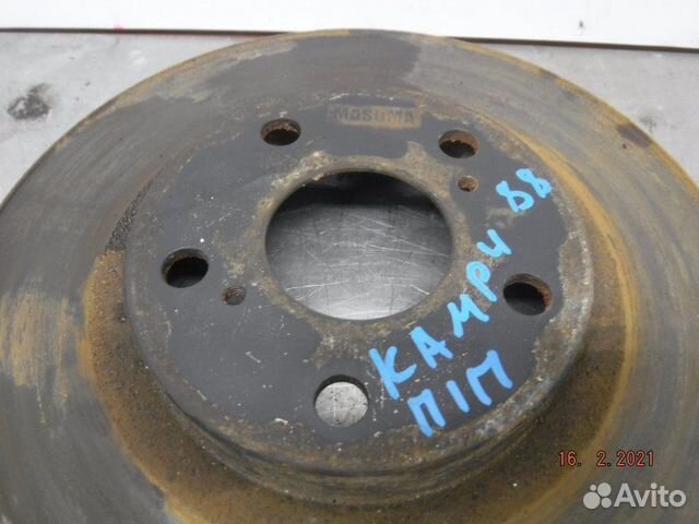 Тормозной диск передний правый Toyota Camry 50 2AR