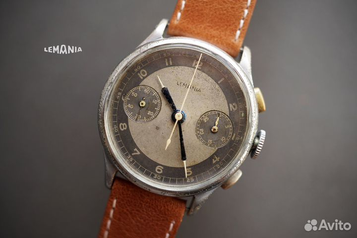 Швейцарский хронограф Lemania, калибр Lemania 15TL