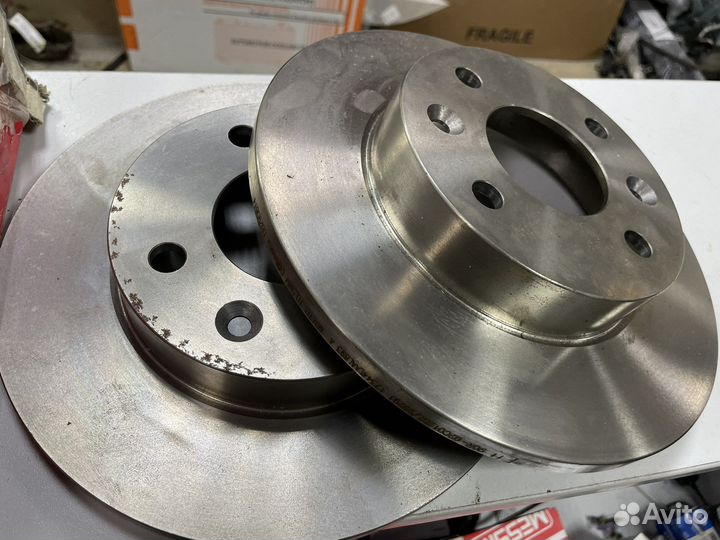 Тормозные диски передние 08.2958.14 рено 19 клио
