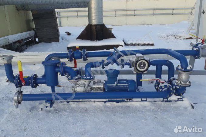 Установка для учета и перекачки нефтепродуктов