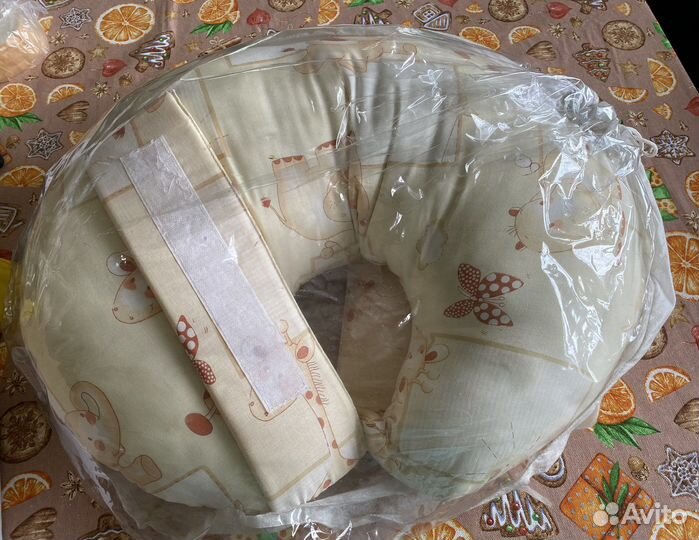 Подушка для кормления с фиксацией на талии