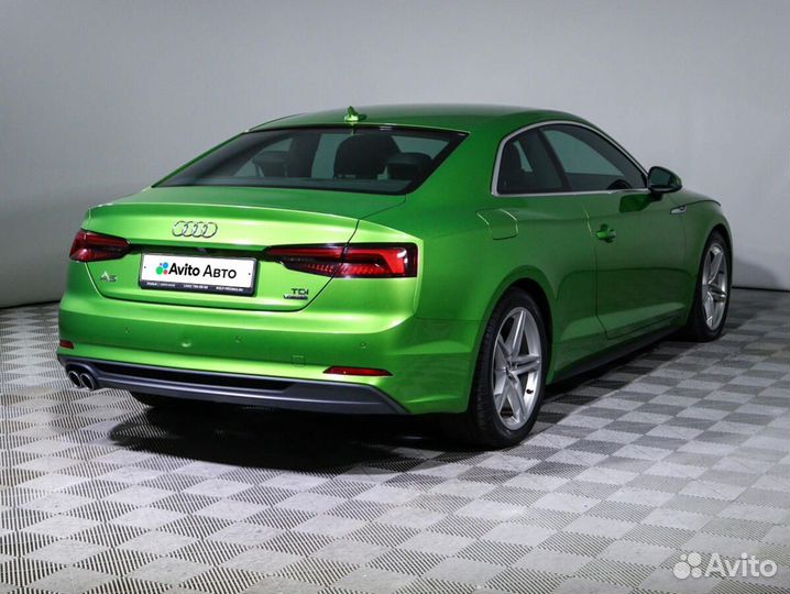 Audi A5 2.0 AMT, 2017, 107 421 км