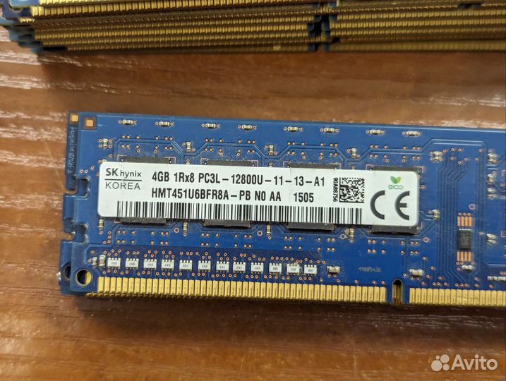 Оперативная память DDR3 4Гб 1600 MHz