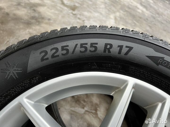 R17 Michelin Alpin 5 225/55, PCD 5x112 DIA 66.6