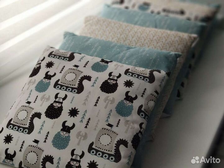 Бортики детские в кроватку