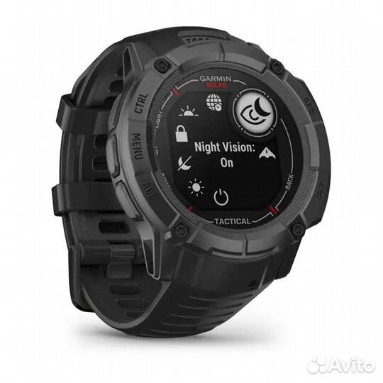 Часы Garmin Instinct 2x solar Tactical black