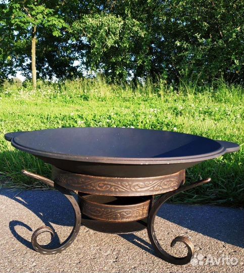 Садж чугунный узбекский
