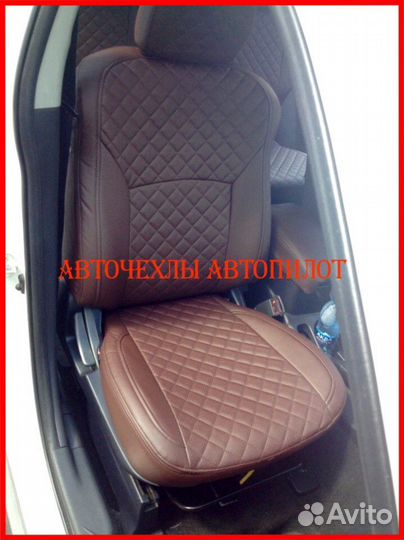 Чехлы Автопилот Mitsubishi Outlander XL из экокожи