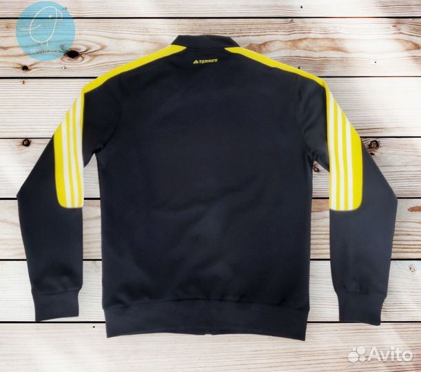 Костюм спортивный Адидас на молнии с желт