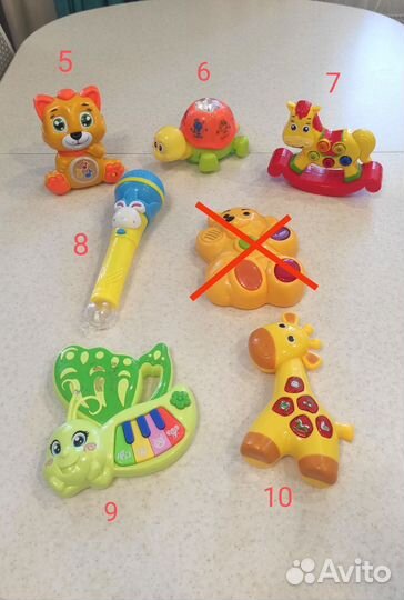 Игрушки музыкальные 0+