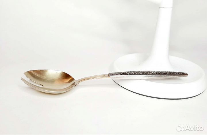 Салатная ложка серебро 916пр СССР