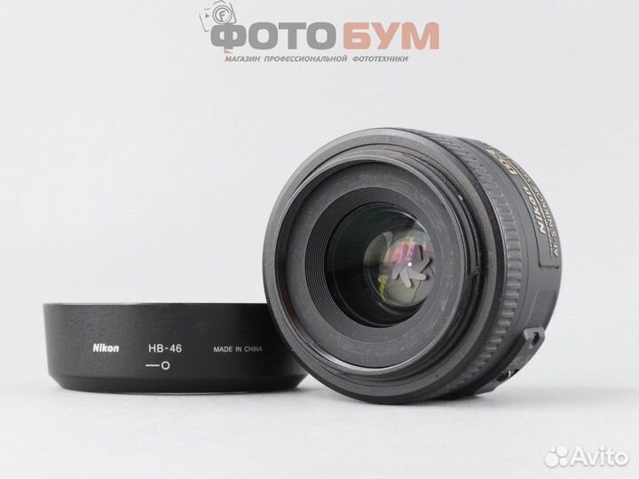 Объектив Nikon AF-S 35mm f1.8G DX