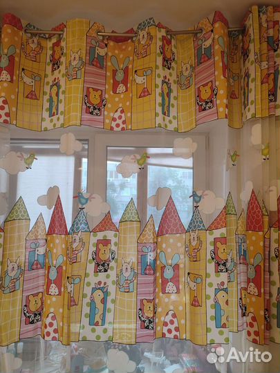 Шторы на люверсах бу