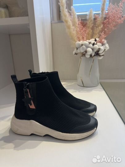 Ботинки текстиль летние для девочки