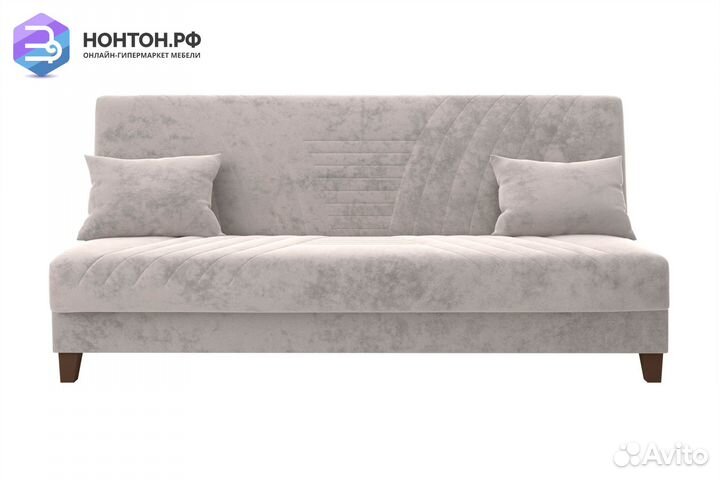 Диван книжка Бэлла светло-серый