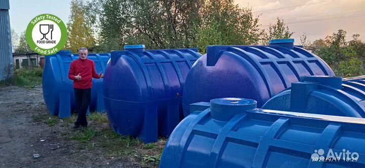 Емкость для воды 5000 л / еаэс
