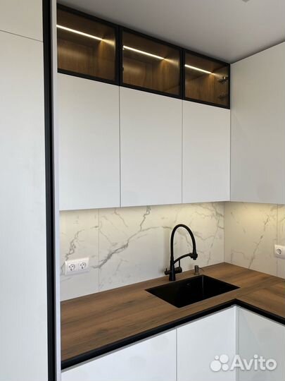 Кухня для студии в рассрочку Адэль