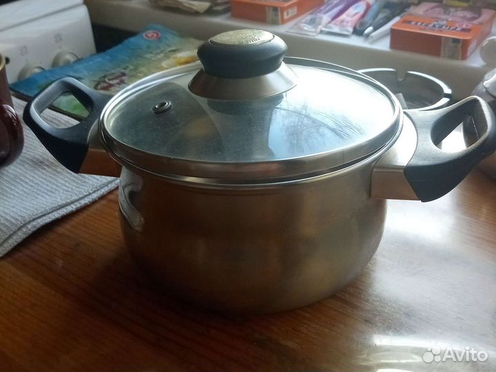 Кастрюля нержавейка
