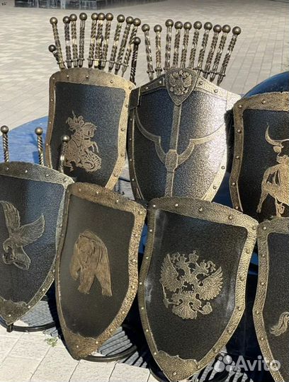 Щит Подставка под шампуры