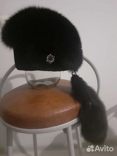 Шапка зимняя меховая женская