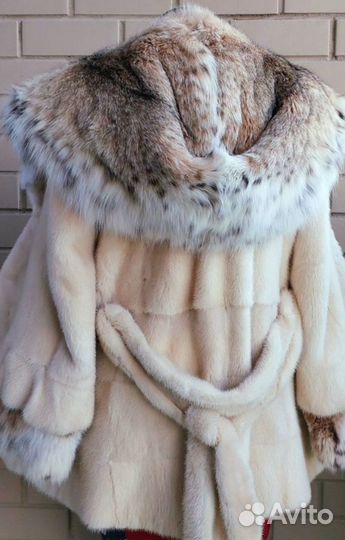Шуба норковая с рысью 44 46