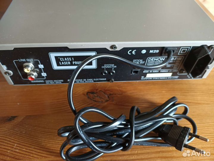 CD проигрыватель Denon DCD-F100