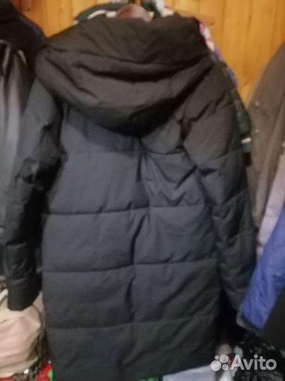 Пуховик на девочку зимний 158