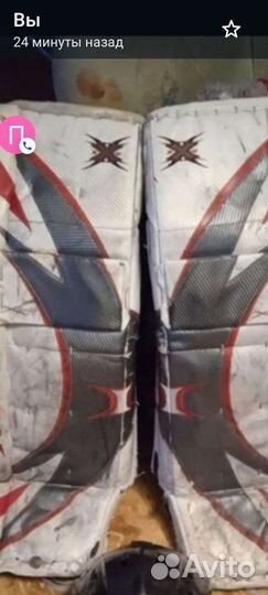 Хоккейная форма вратаря взрослая с баулом