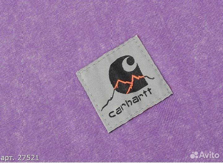 Футболка Carhartt Фиолетовая