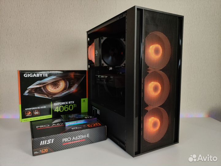 Новый пк: RTX 4060ti / Ryzen 7500f / 32gb DDR5