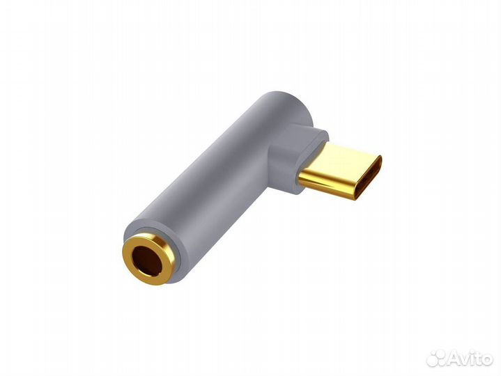 Переходник Type-C (M) - Mini Jack 3.5 мм (F)