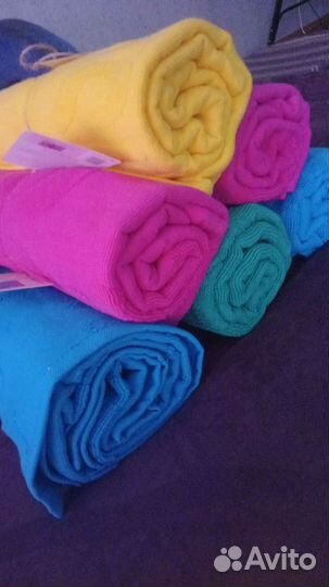 Полотенце пляжное новое 70*140 см