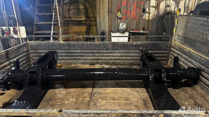 Ось BI9-22 на интегральных коробах с дисковым торм