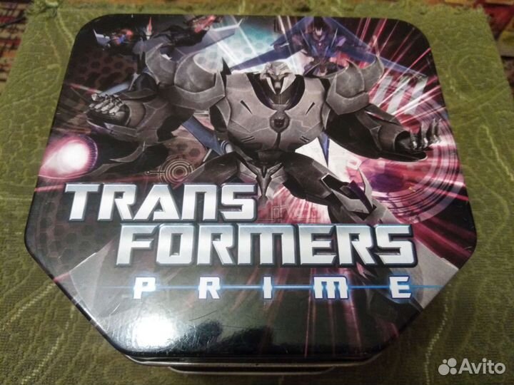 Коробка трансформеры прайм