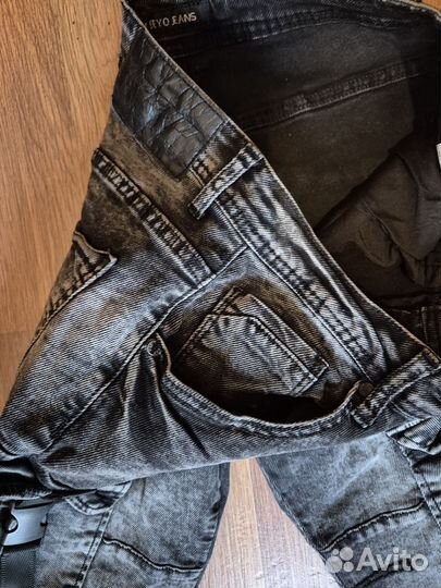 Джоггеры карго джинсовые Lee Yo Jeans, Италия