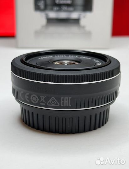 Canon EF-S 24mm f/2.8 STM (как новый)
