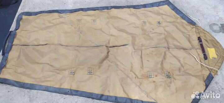 Полог брезентовый бу