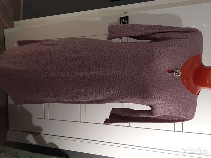 Вязаное платье