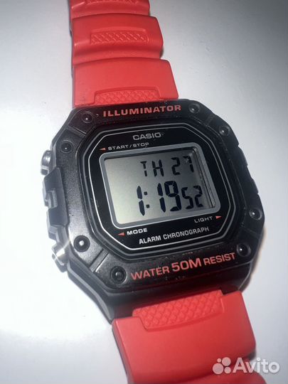 Наручные часы Casio W-218H-4B